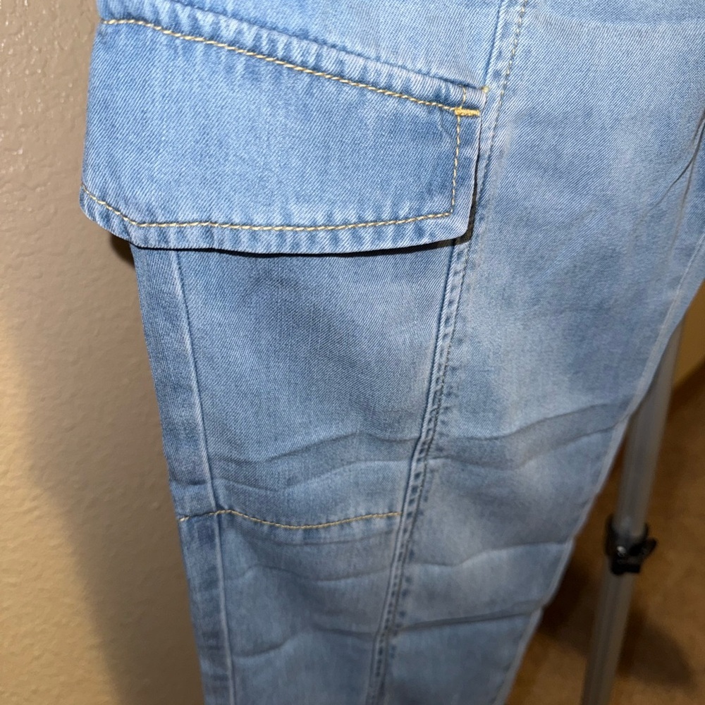 Sanctuary Denim Blue Cargo Joggers​ - Picture 5 of 15